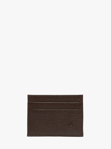 Porte-cartes Madras Cuir Etrier Marron madras EMAD011